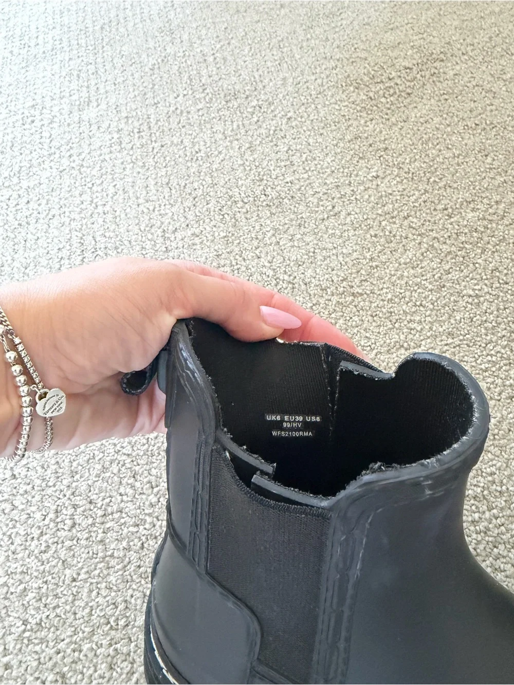 Hunter Chelsea Refined Stitched Rain Boots